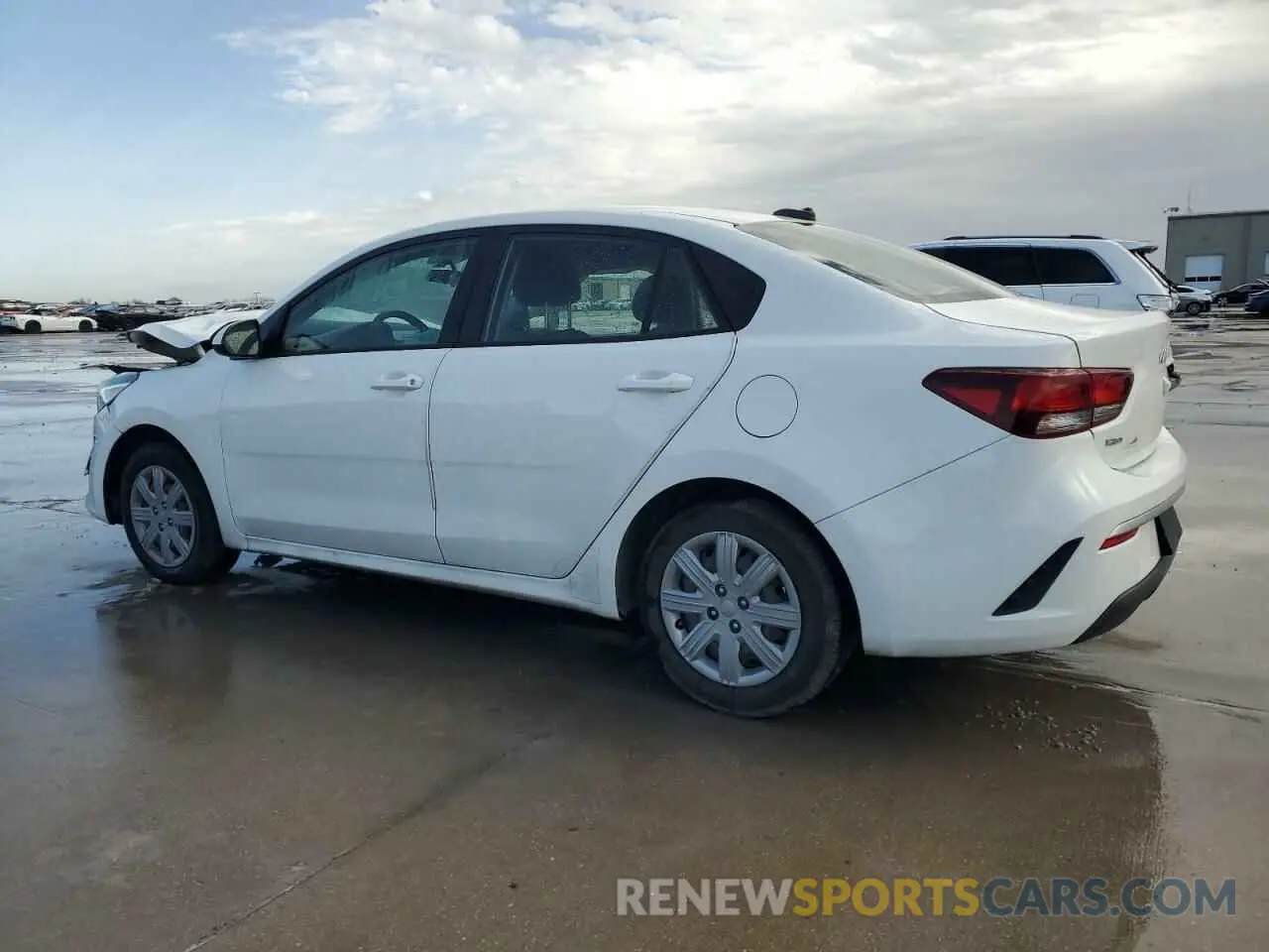 2 Photograph of a damaged car 3KPA24AD5NE503710 KIA RIO 2022