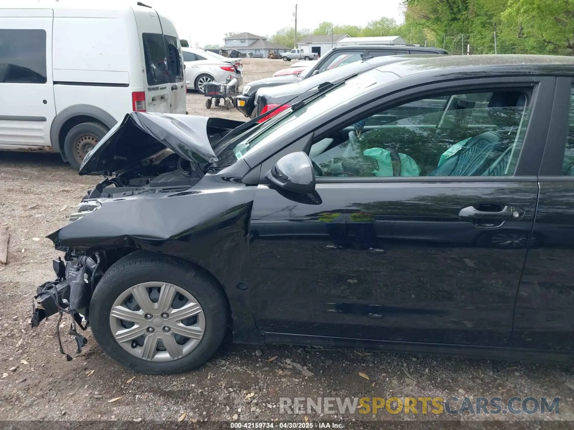 14 Photograph of a damaged car 3KPA24AD5NE510589 KIA RIO 2022