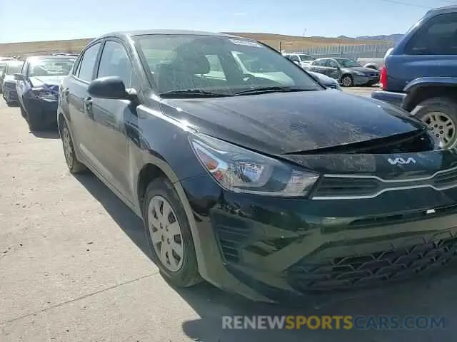 10 Photograph of a damaged car 3KPA24AD6NE445249 KIA RIO 2022