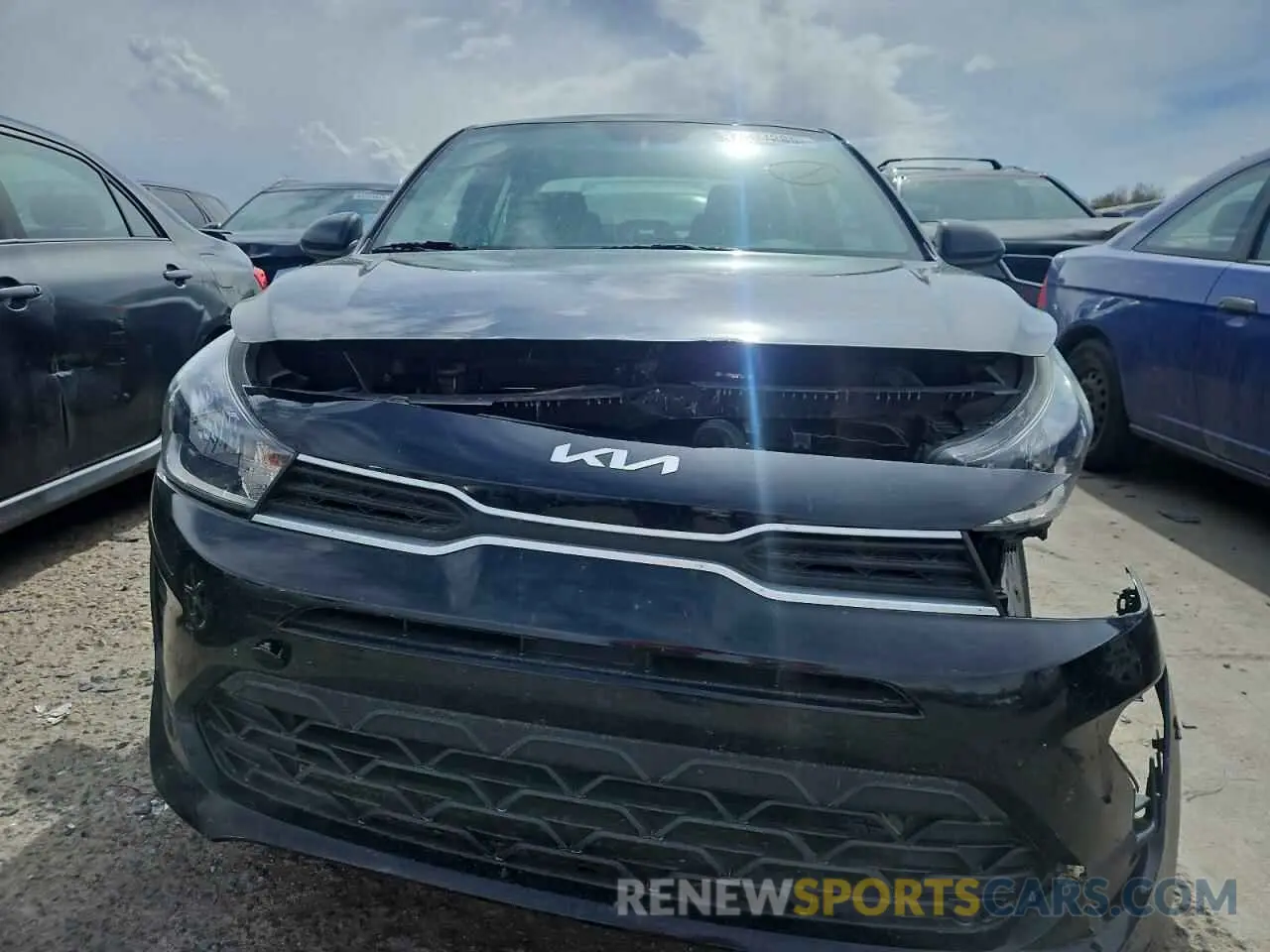 5 Photograph of a damaged car 3KPA24AD6NE445249 KIA RIO 2022