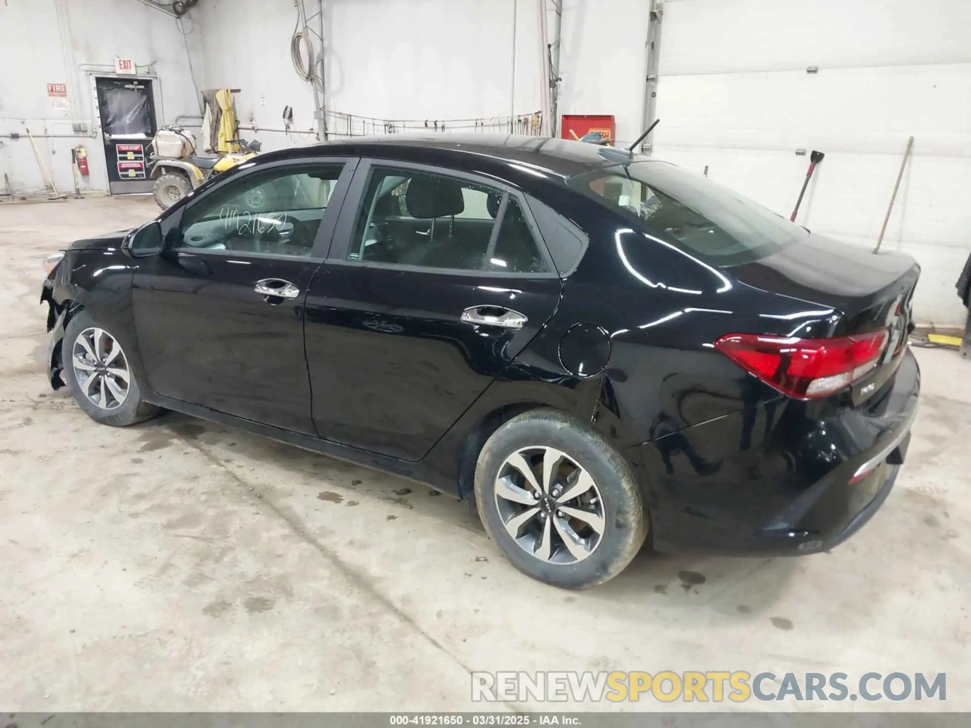 3 Photograph of a damaged car 3KPA24AD6NE454842 KIA RIO 2022