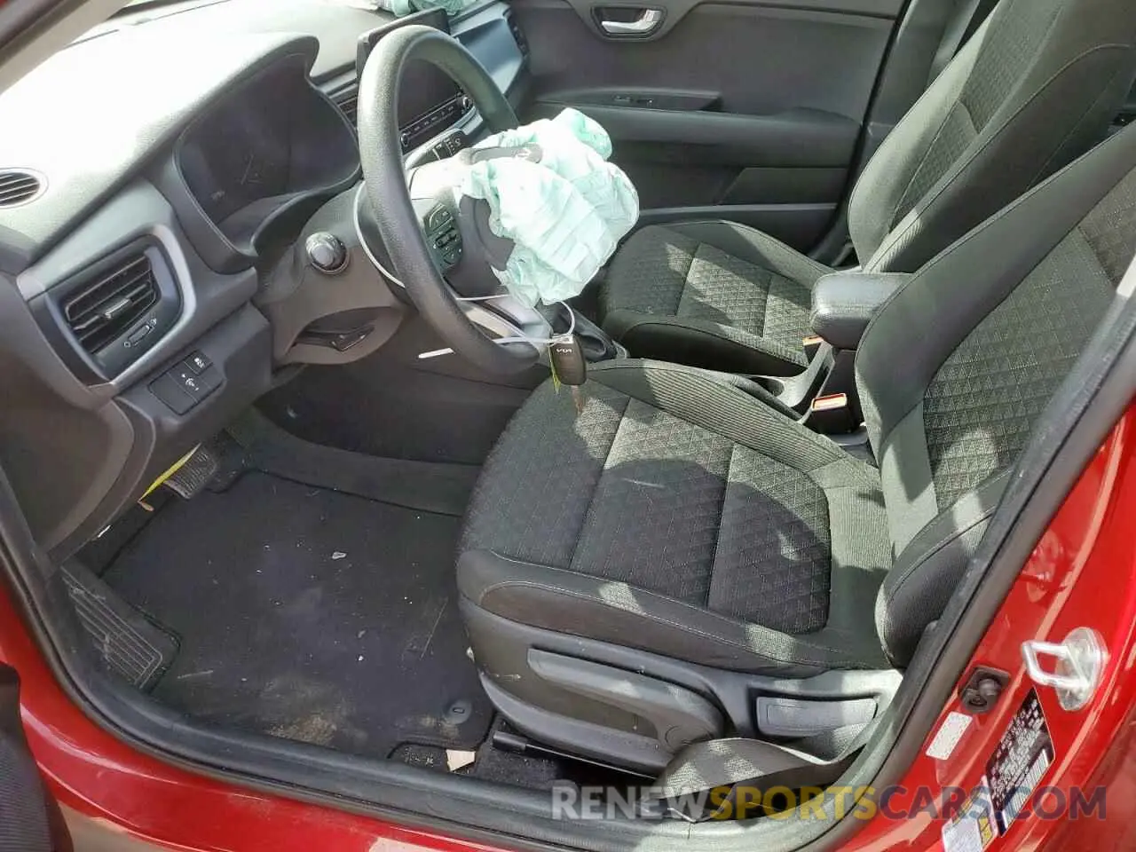 7 Photograph of a damaged car 3KPA24AD6NE463976 KIA RIO 2022