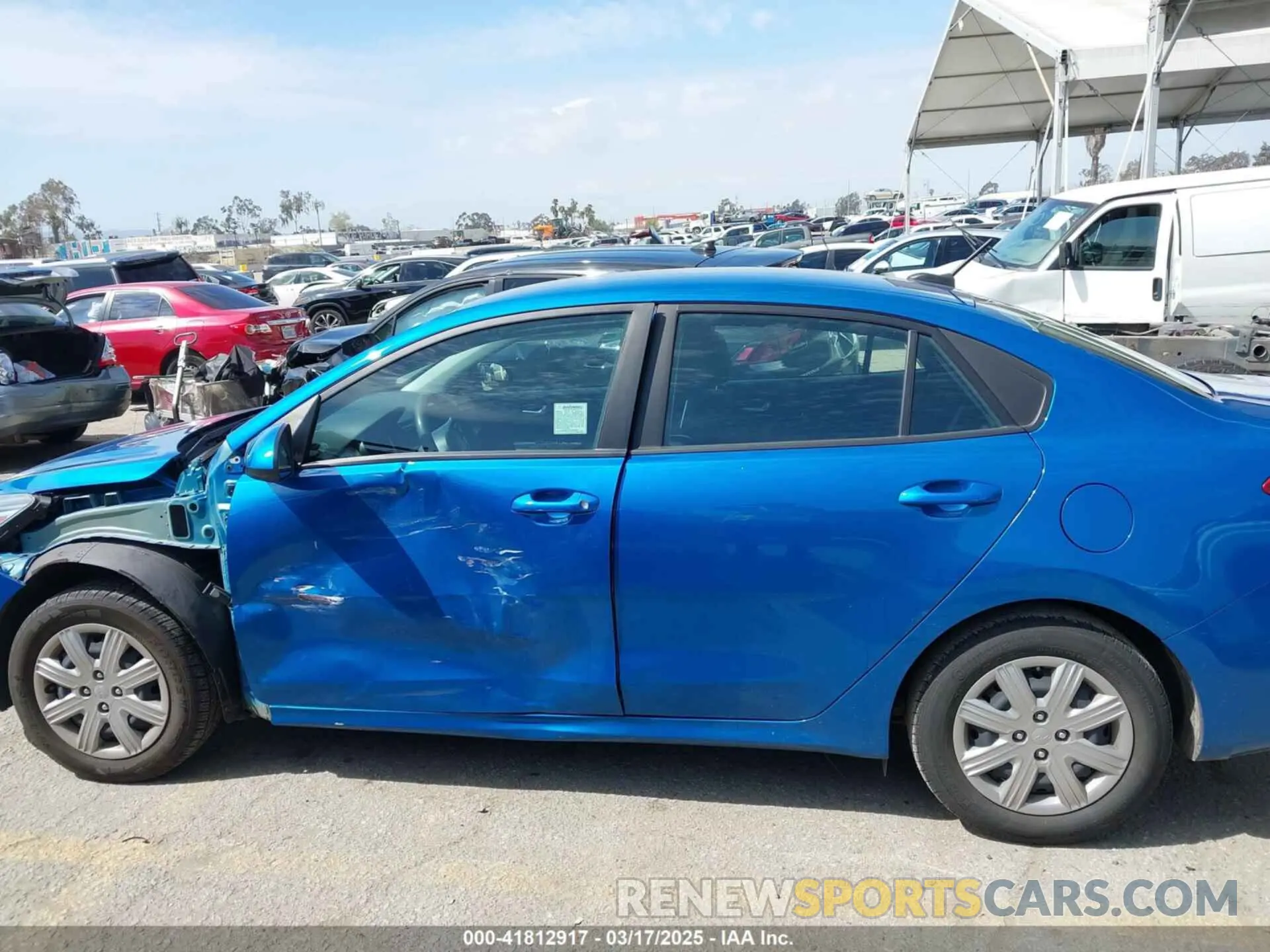 15 Photograph of a damaged car 3KPA24AD6NE468773 KIA RIO 2022