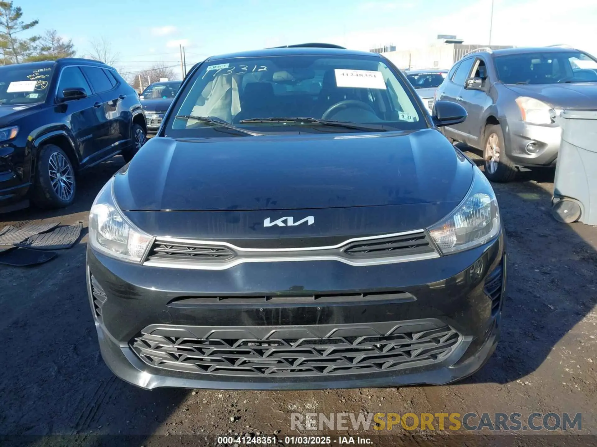 11 Photograph of a damaged car 3KPA24AD6NE473486 KIA RIO 2022