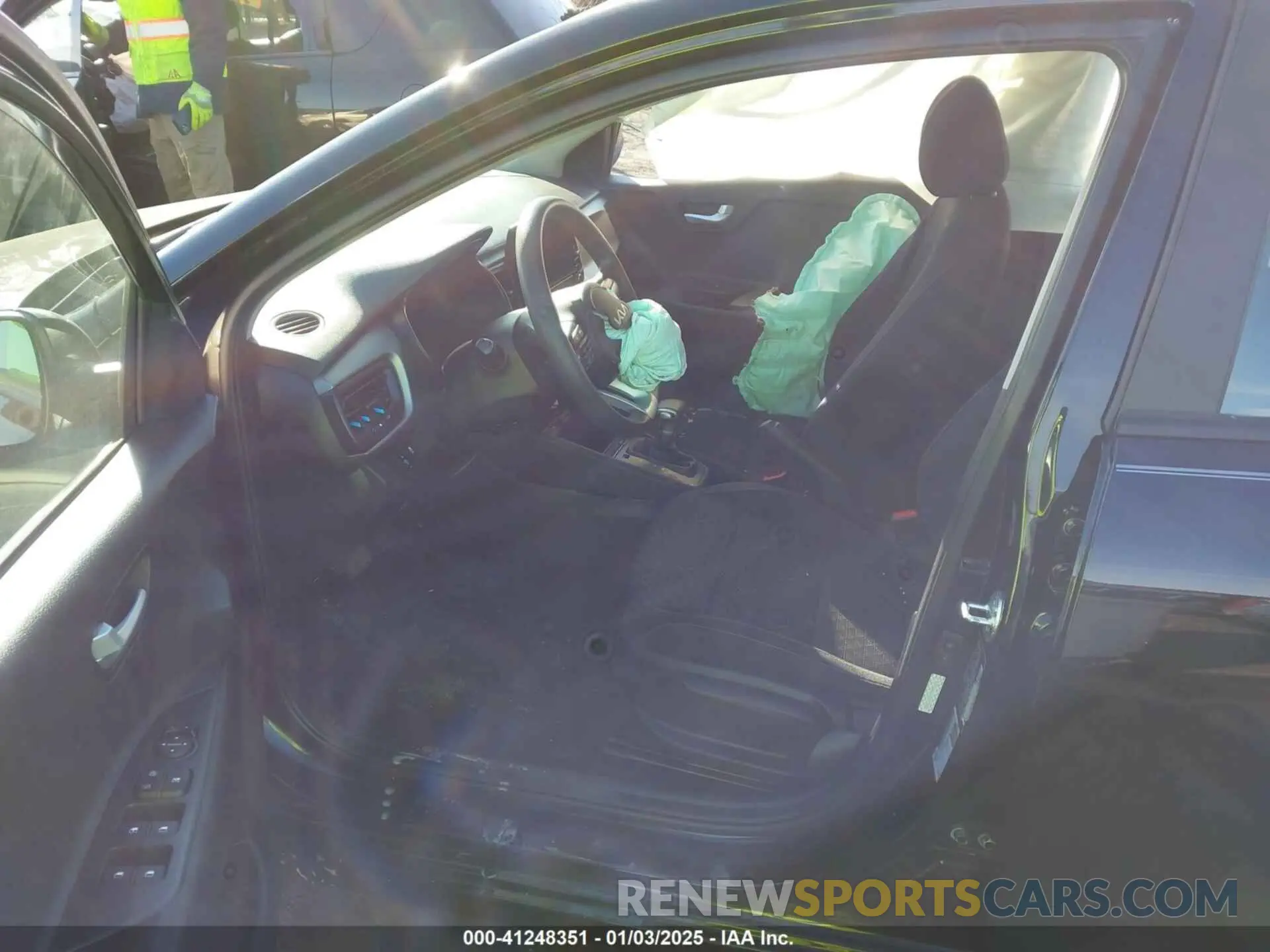 5 Photograph of a damaged car 3KPA24AD6NE473486 KIA RIO 2022