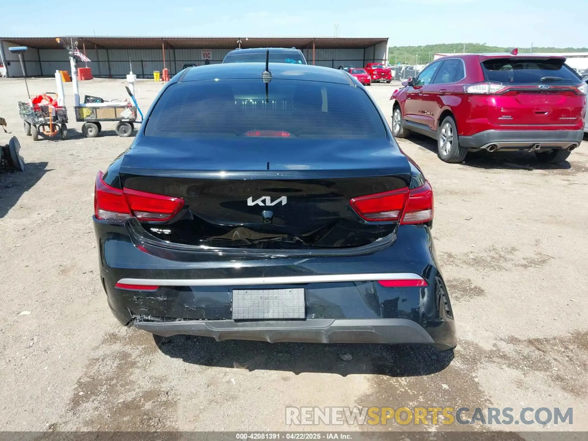 16 Photograph of a damaged car 3KPA24AD6NE502193 KIA RIO 2022