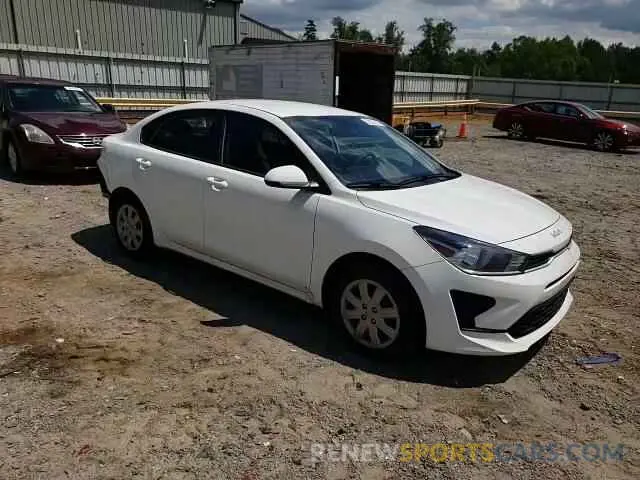 14 Photograph of a damaged car 3KPA24AD7NE432204 KIA RIO 2022