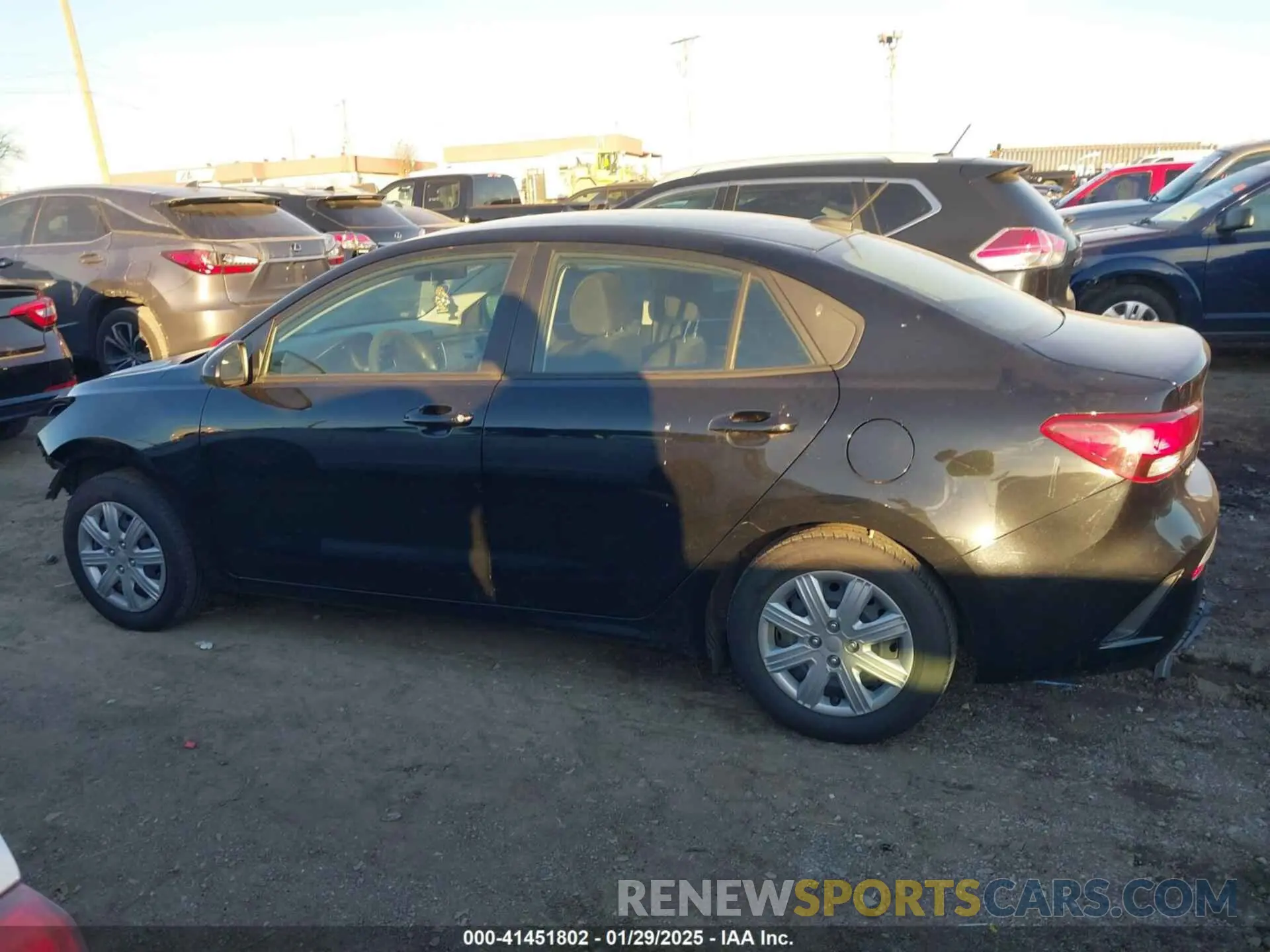 14 Photograph of a damaged car 3KPA24AD7NE438861 KIA RIO 2022