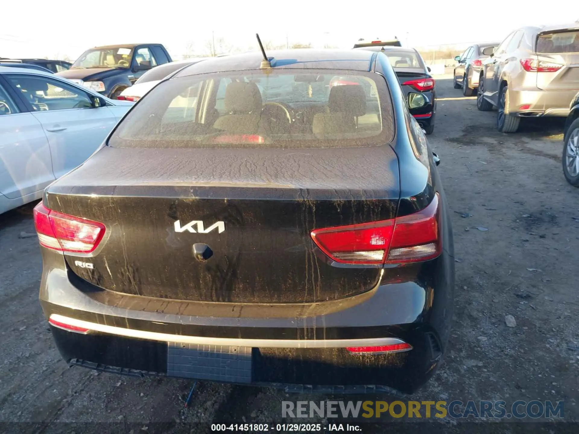 16 Photograph of a damaged car 3KPA24AD7NE438861 KIA RIO 2022