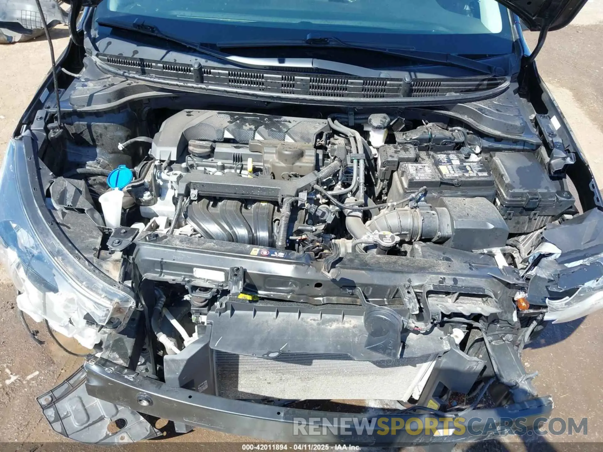 10 Photograph of a damaged car 3KPA24AD7NE447978 KIA RIO 2022
