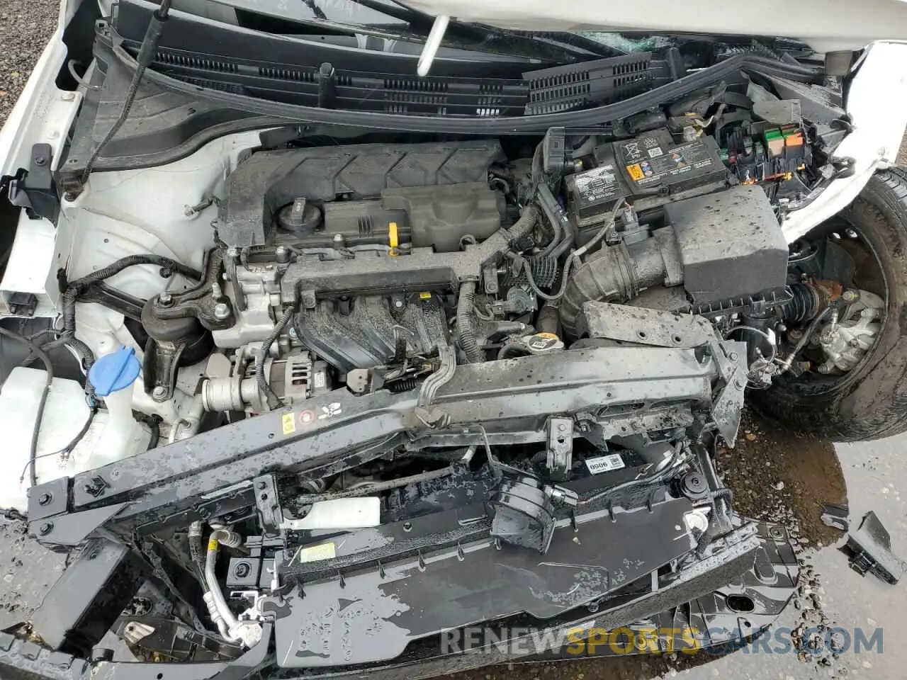 11 Photograph of a damaged car 3KPA24AD7NE448158 KIA RIO 2022