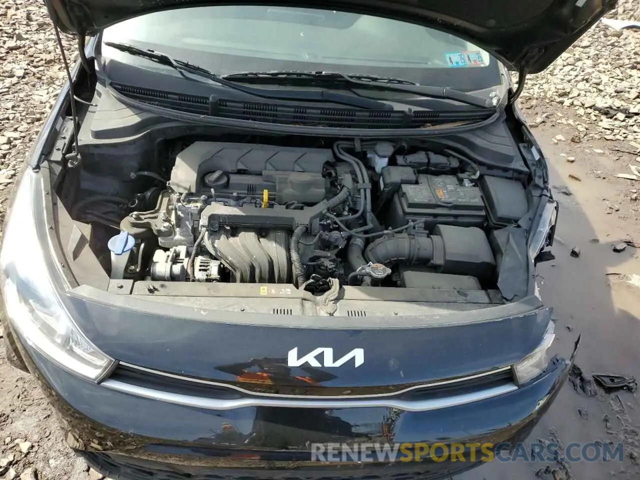 11 Photograph of a damaged car 3KPA24AD7NE476168 KIA RIO 2022