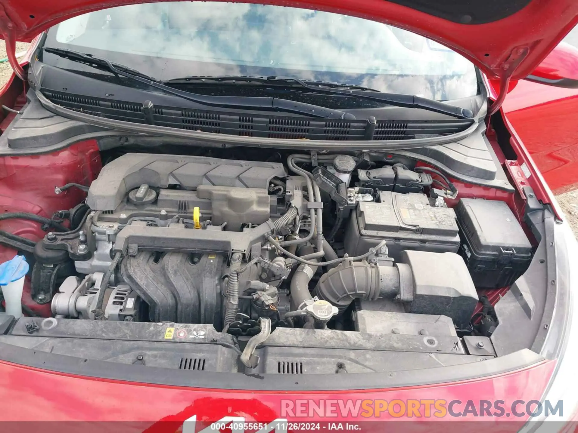 10 Photograph of a damaged car 3KPA24AD7NE483413 KIA RIO 2022