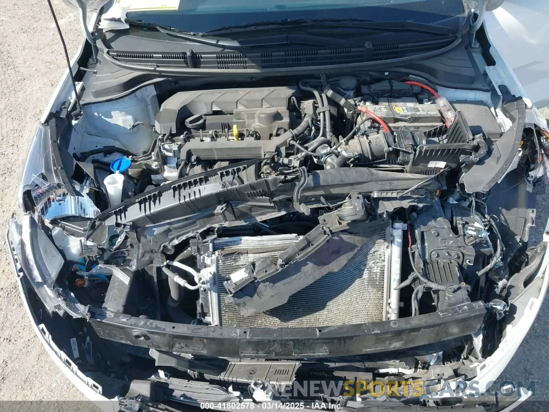 10 Photograph of a damaged car 3KPA24AD7NE486800 KIA RIO 2022