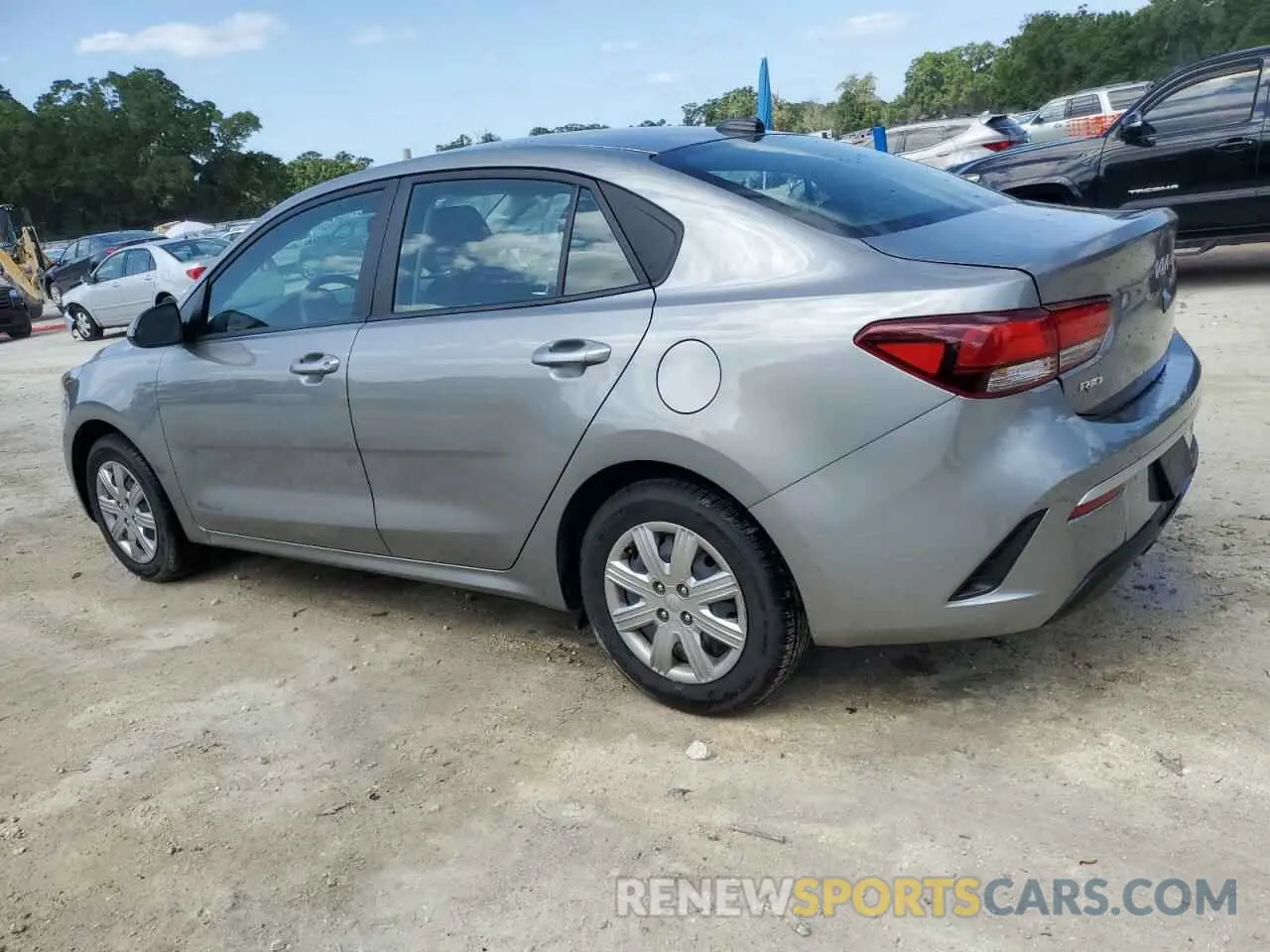 2 Photograph of a damaged car 3KPA24AD7NE488370 KIA RIO 2022