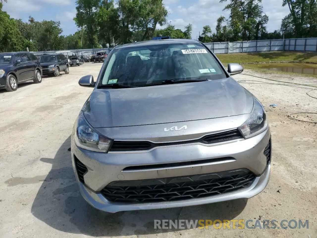 5 Photograph of a damaged car 3KPA24AD7NE488370 KIA RIO 2022