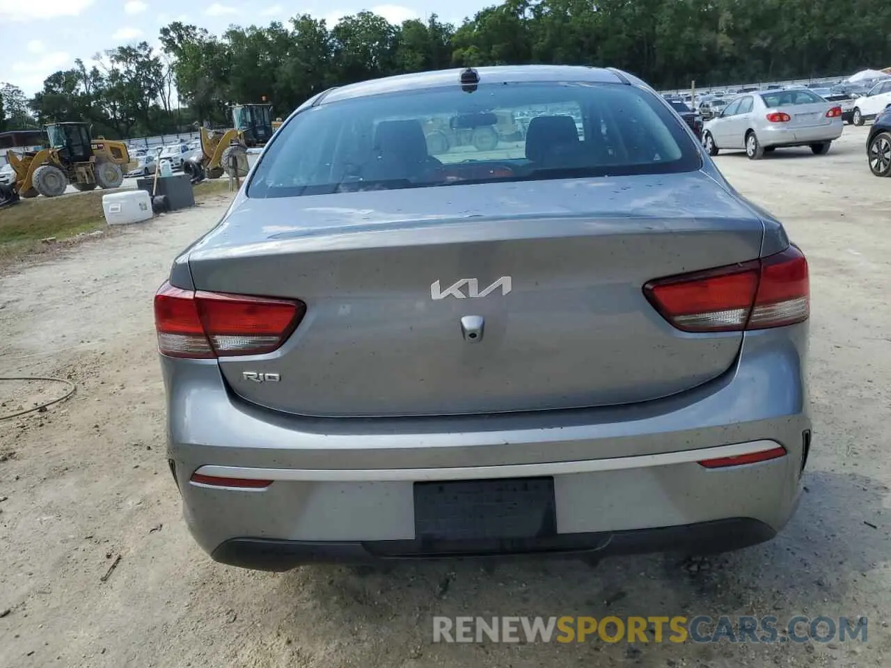 6 Photograph of a damaged car 3KPA24AD7NE488370 KIA RIO 2022