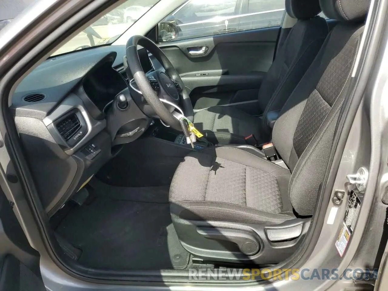7 Photograph of a damaged car 3KPA24AD7NE488370 KIA RIO 2022
