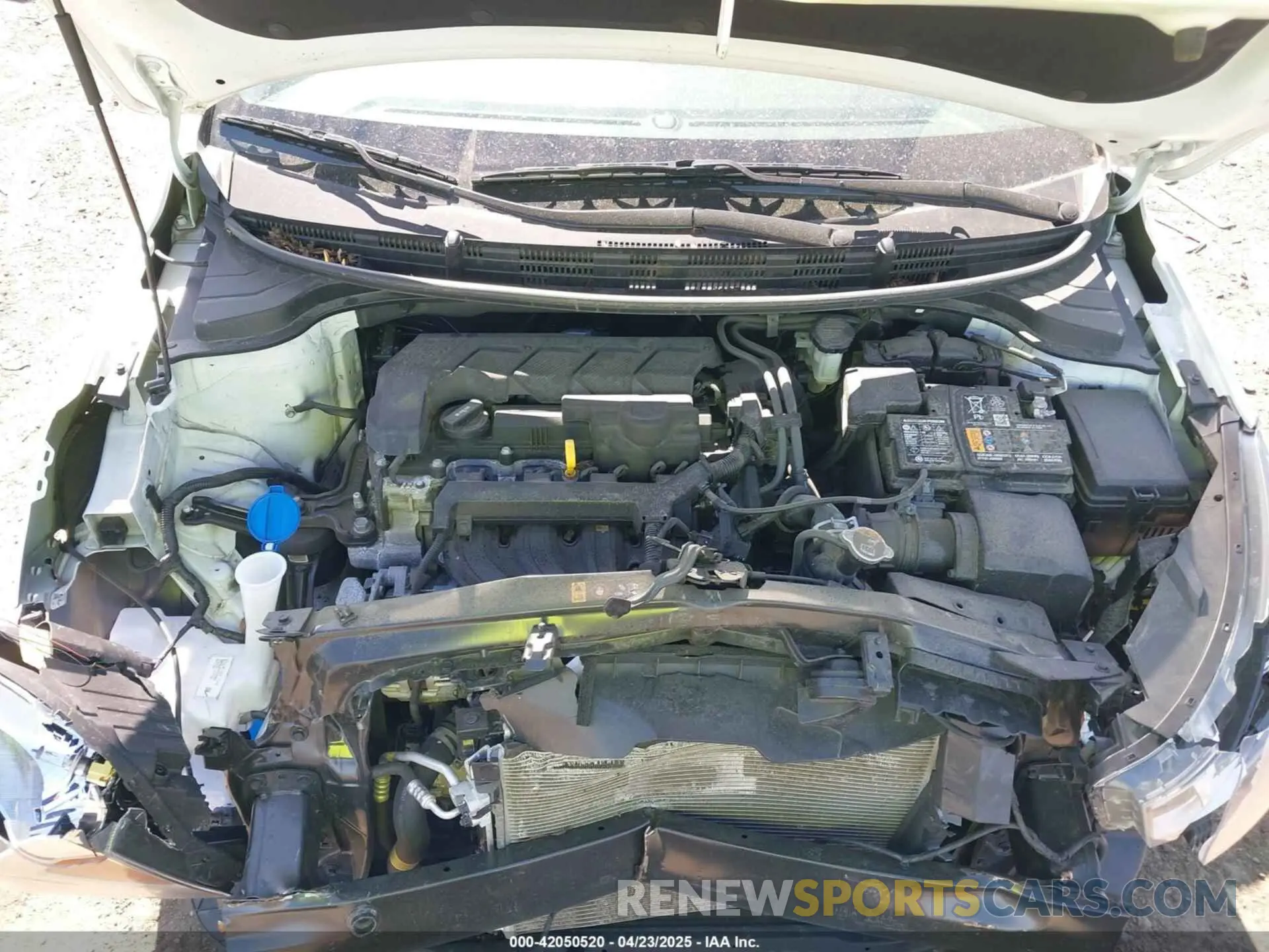 10 Photograph of a damaged car 3KPA24AD7NE492807 KIA RIO 2022