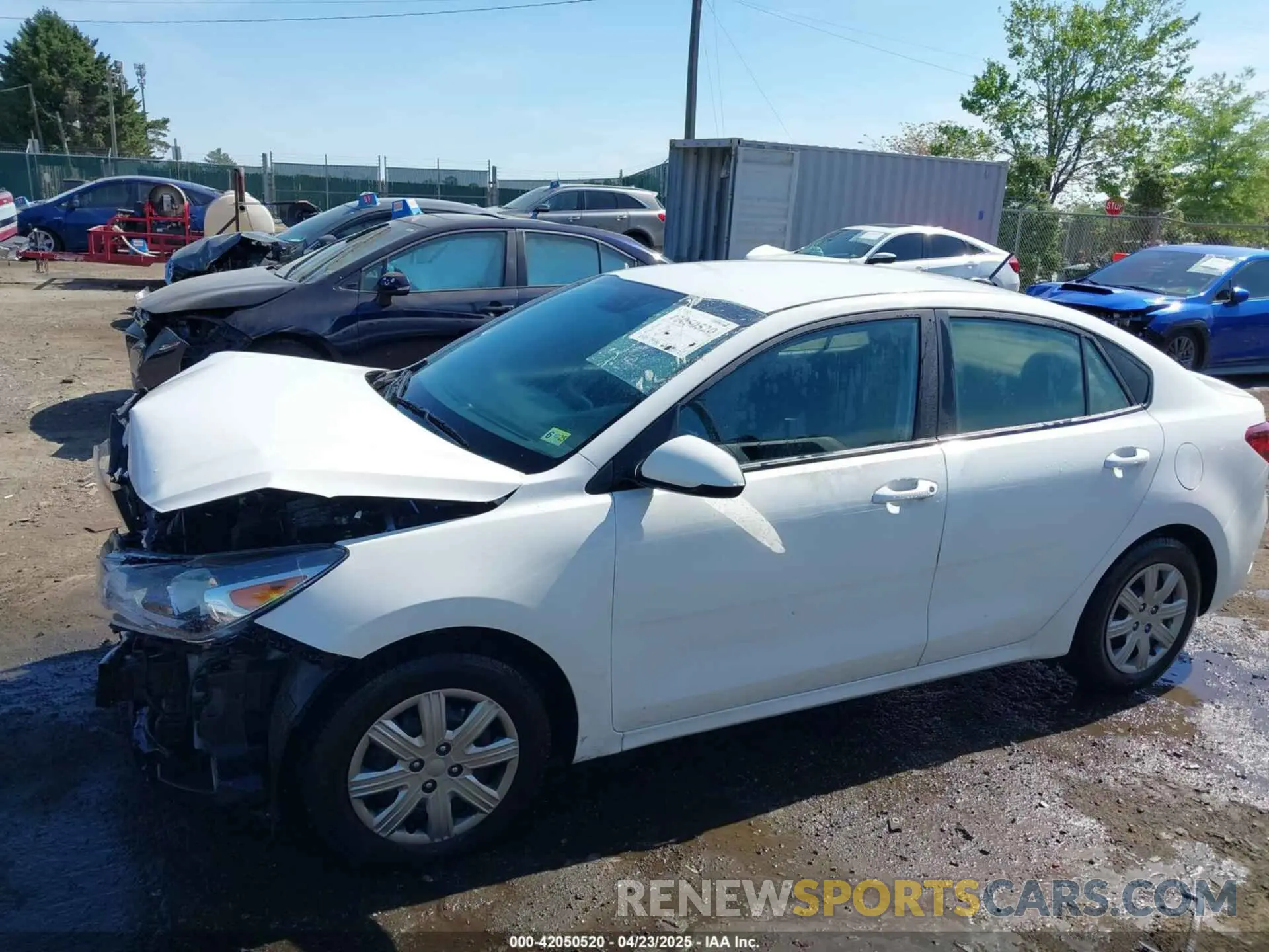 15 Photograph of a damaged car 3KPA24AD7NE492807 KIA RIO 2022
