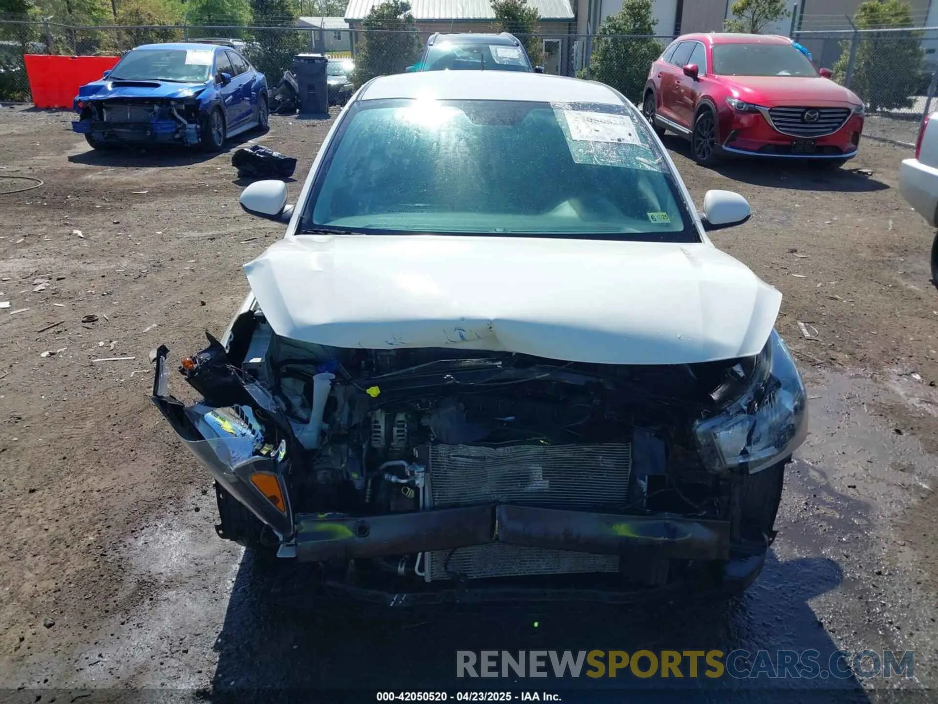 6 Photograph of a damaged car 3KPA24AD7NE492807 KIA RIO 2022