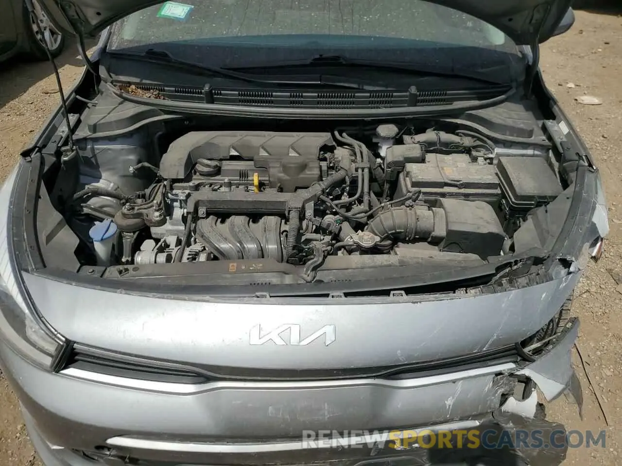 11 Photograph of a damaged car 3KPA24AD8NE431563 KIA RIO 2022