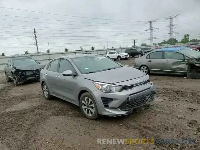 13 Photograph of a damaged car 3KPA24AD8NE431563 KIA RIO 2022