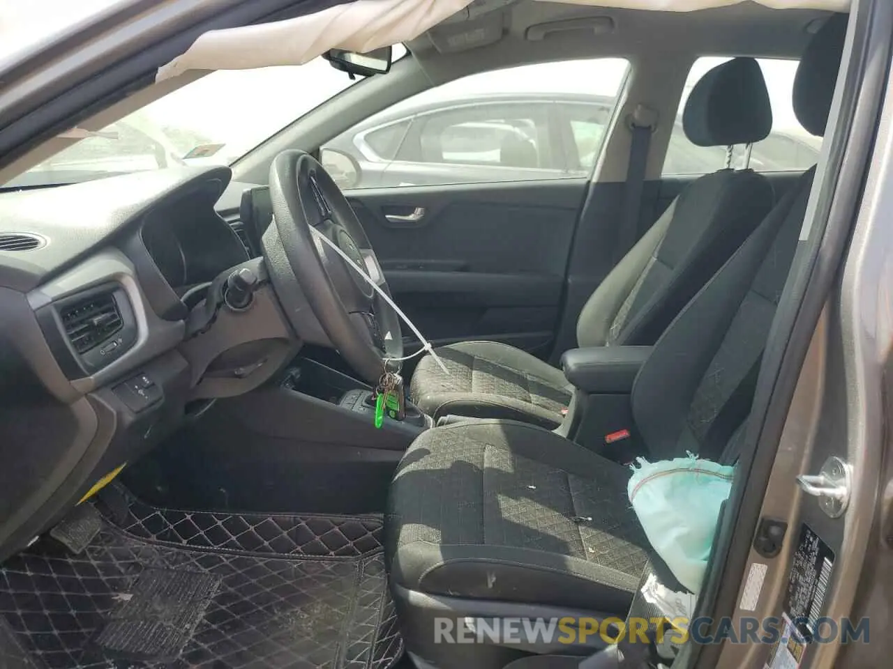 7 Photograph of a damaged car 3KPA24AD8NE431563 KIA RIO 2022