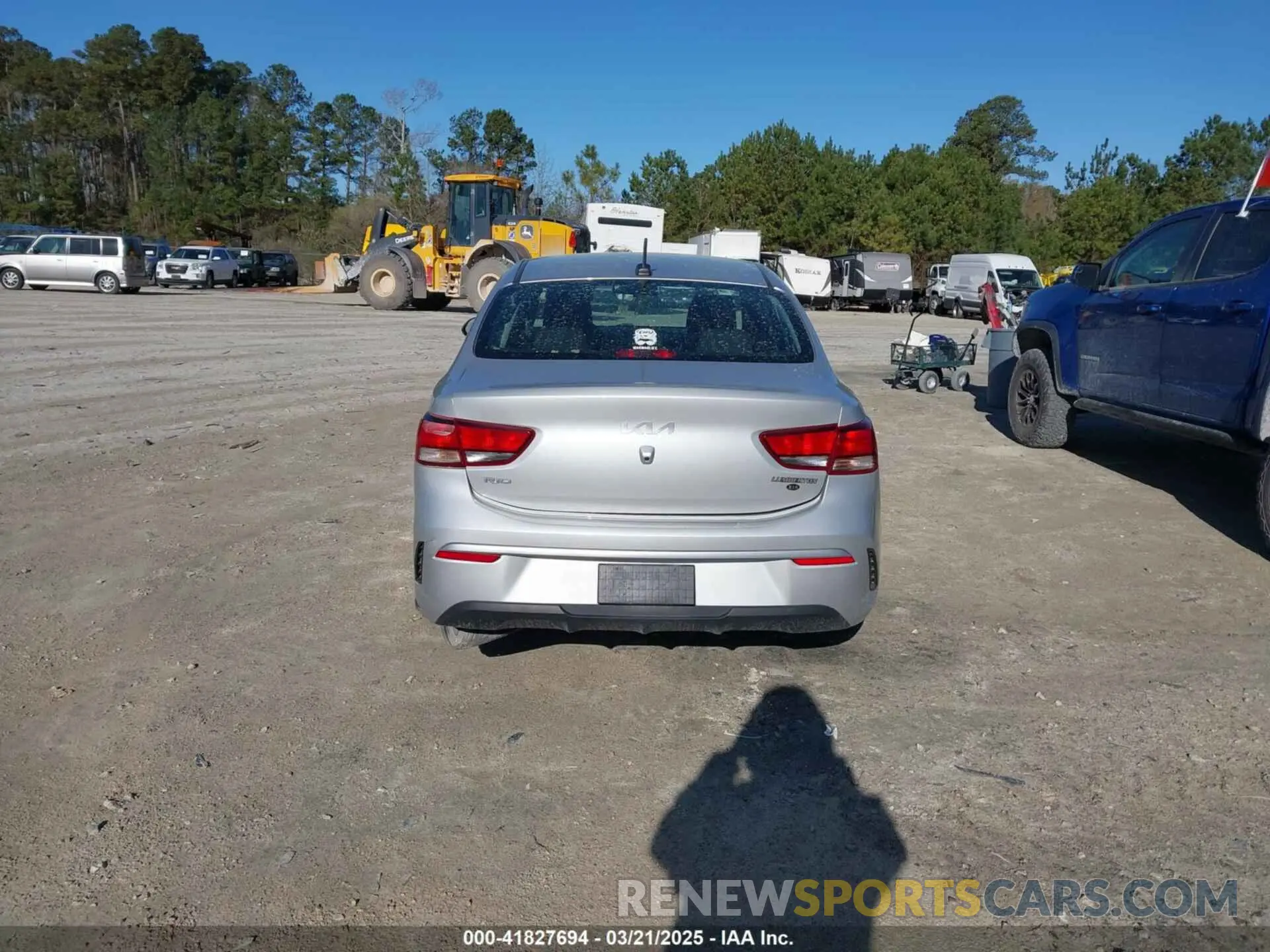 16 Photograph of a damaged car 3KPA24AD8NE434012 KIA RIO 2022