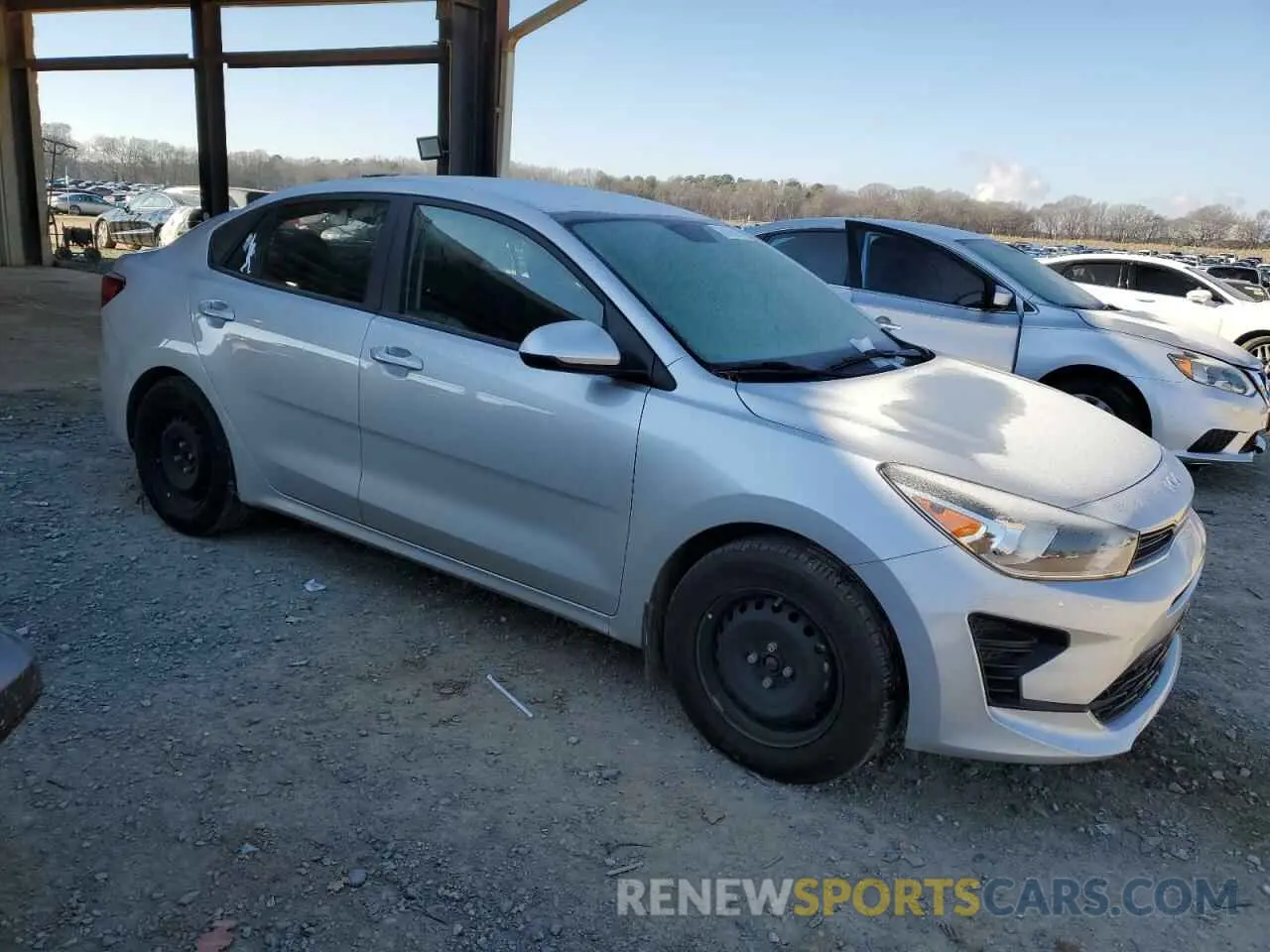4 Photograph of a damaged car 3KPA24AD8NE434964 KIA RIO 2022