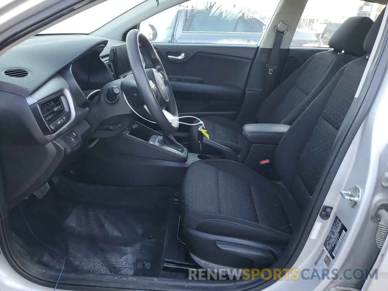 7 Photograph of a damaged car 3KPA24AD8NE434964 KIA RIO 2022