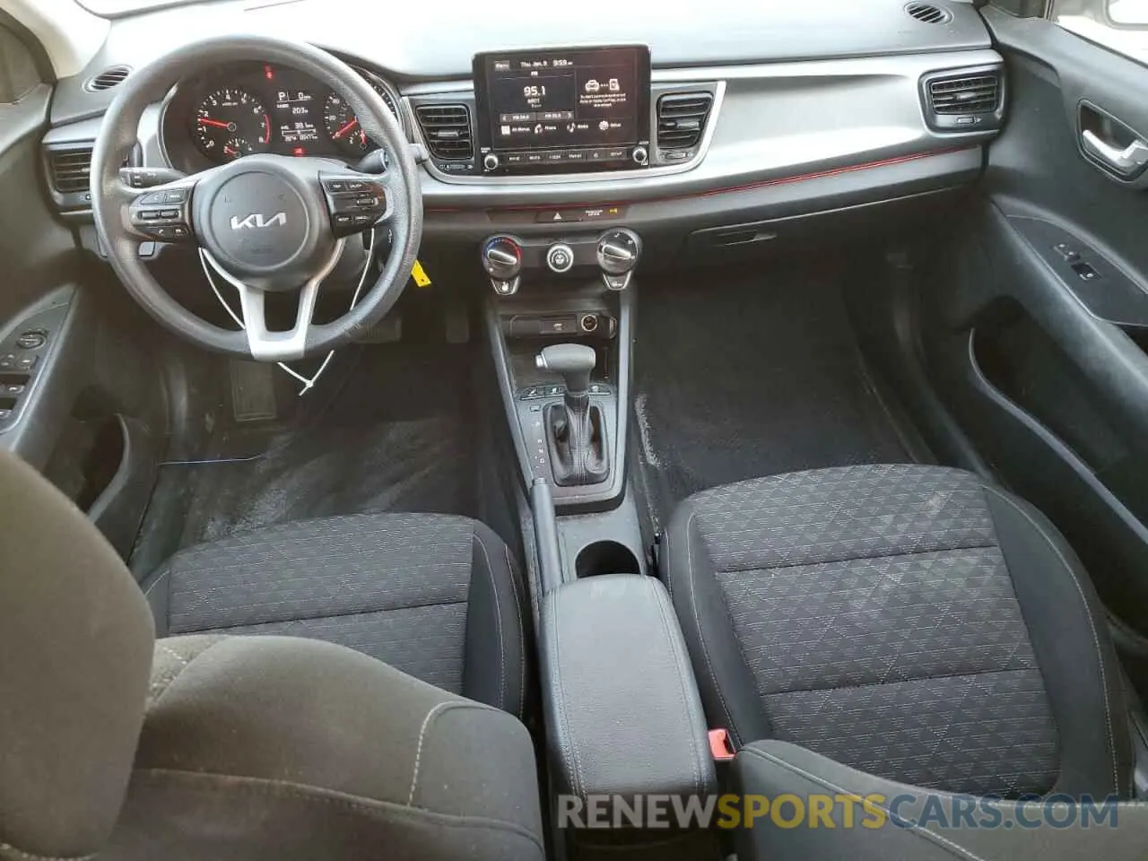 8 Photograph of a damaged car 3KPA24AD8NE434964 KIA RIO 2022