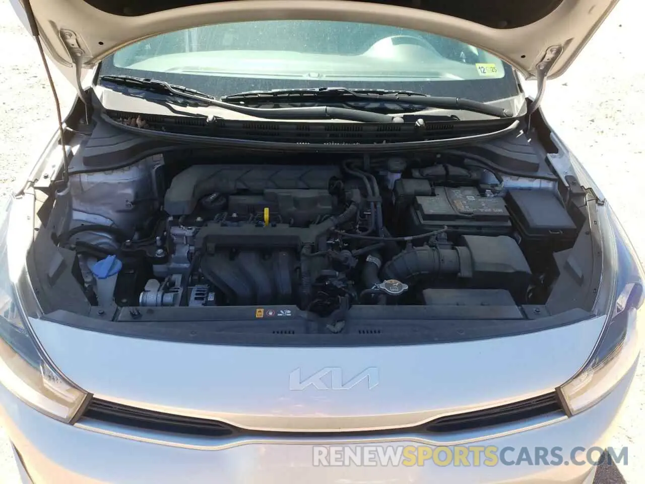 11 Photograph of a damaged car 3KPA24AD8NE441042 KIA RIO 2022