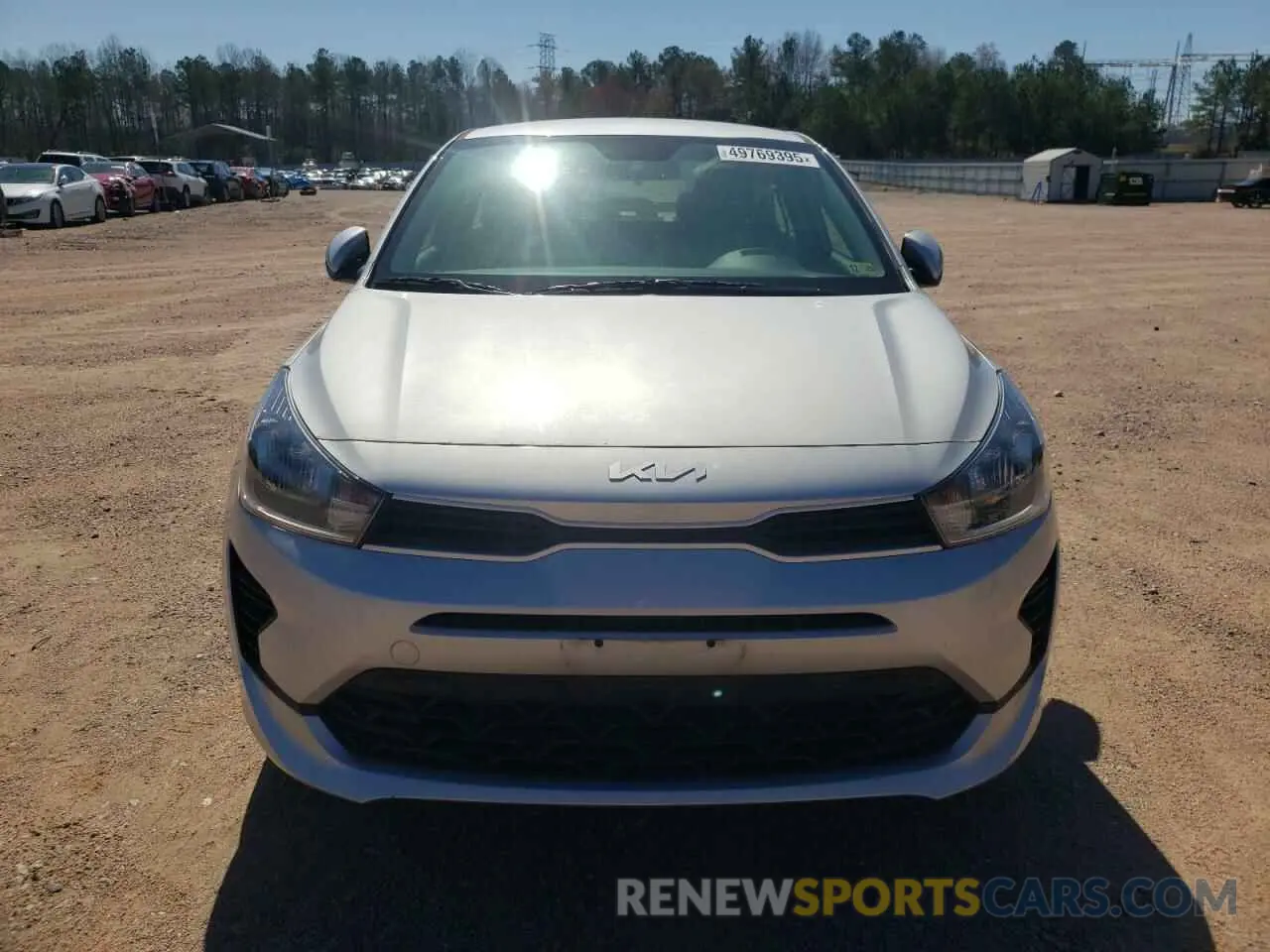 5 Photograph of a damaged car 3KPA24AD8NE441042 KIA RIO 2022