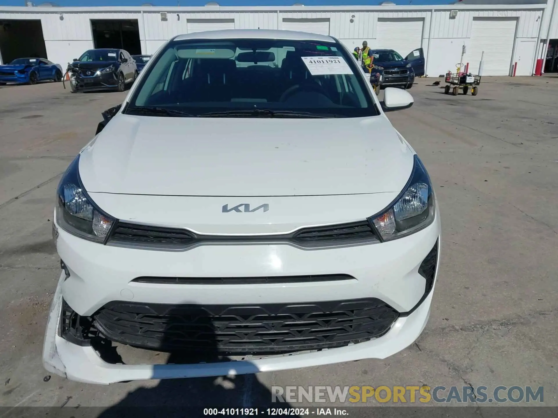 12 Photograph of a damaged car 3KPA24AD8NE443907 KIA RIO 2022