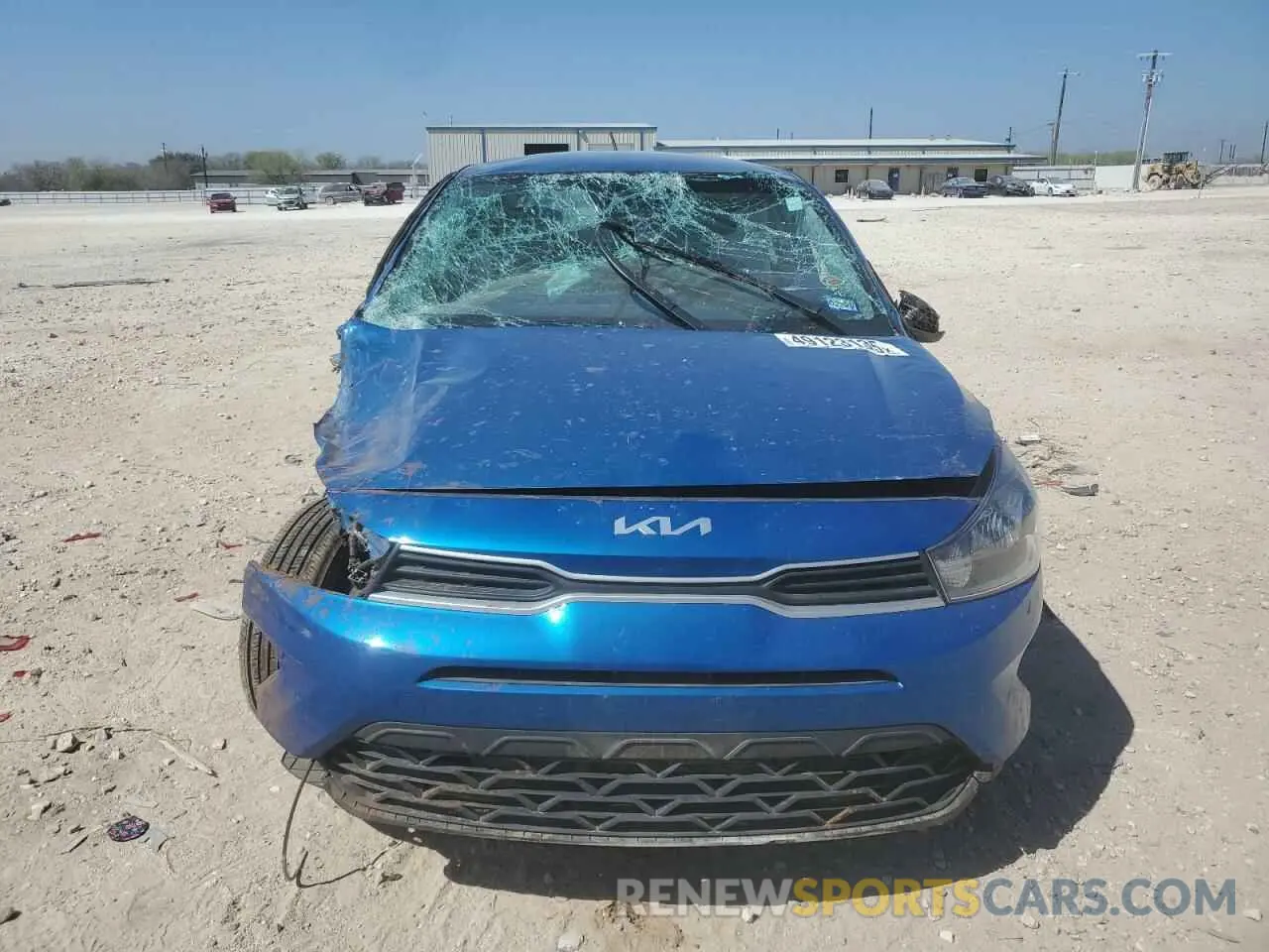 5 Photograph of a damaged car 3KPA24AD8NE460593 KIA RIO 2022