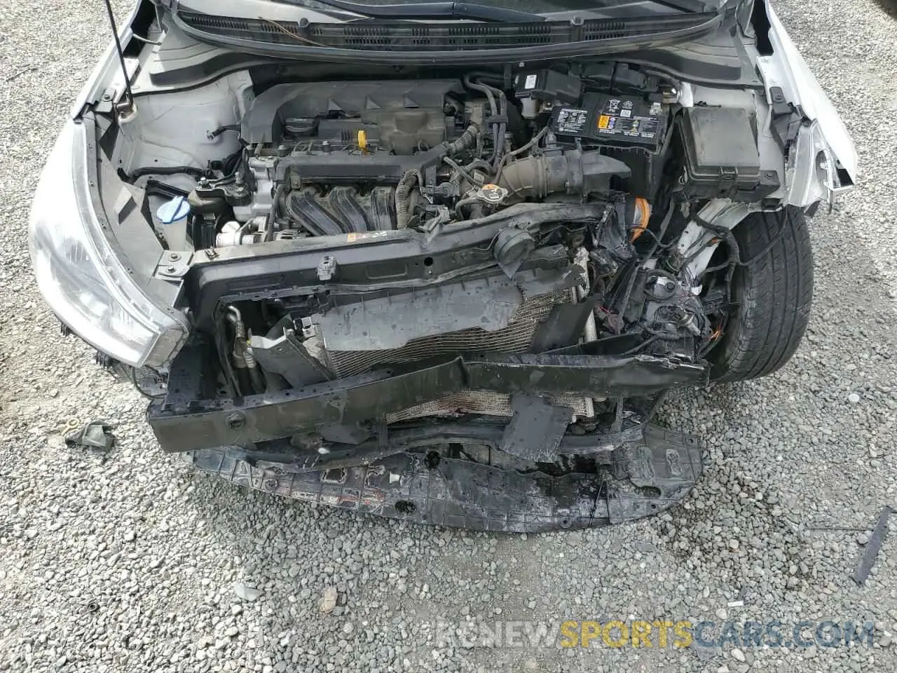 11 Photograph of a damaged car 3KPA24AD8NE493514 KIA RIO 2022