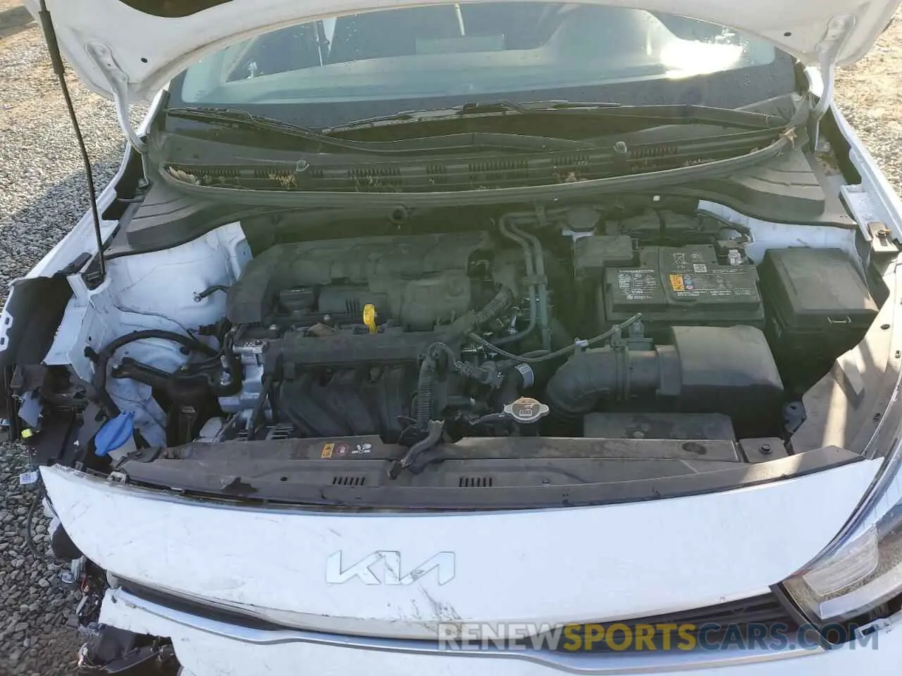 11 Photograph of a damaged car 3KPA24AD8NE501028 KIA RIO 2022