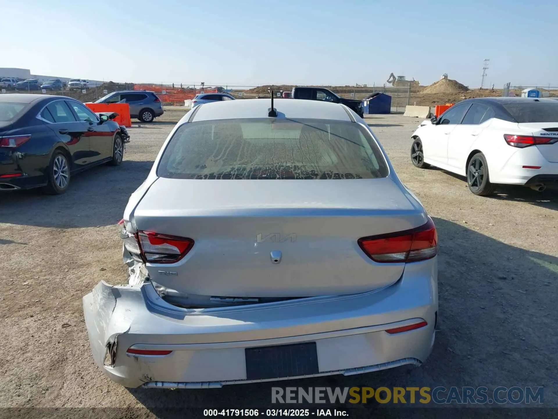 16 Photograph of a damaged car 3KPA24AD9NE441681 KIA RIO 2022