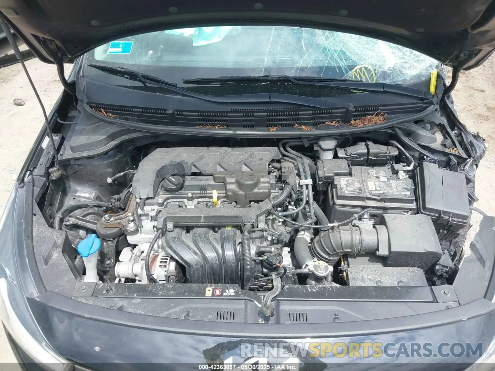 10 Photograph of a damaged car 3KPA24AD9NE452566 KIA RIO 2022