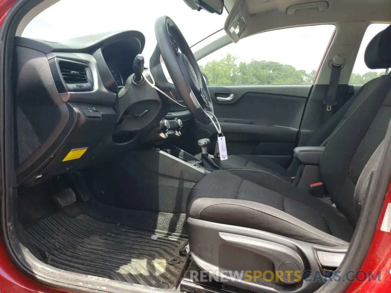 7 Photograph of a damaged car 3KPA24AD9NE454723 KIA RIO 2022