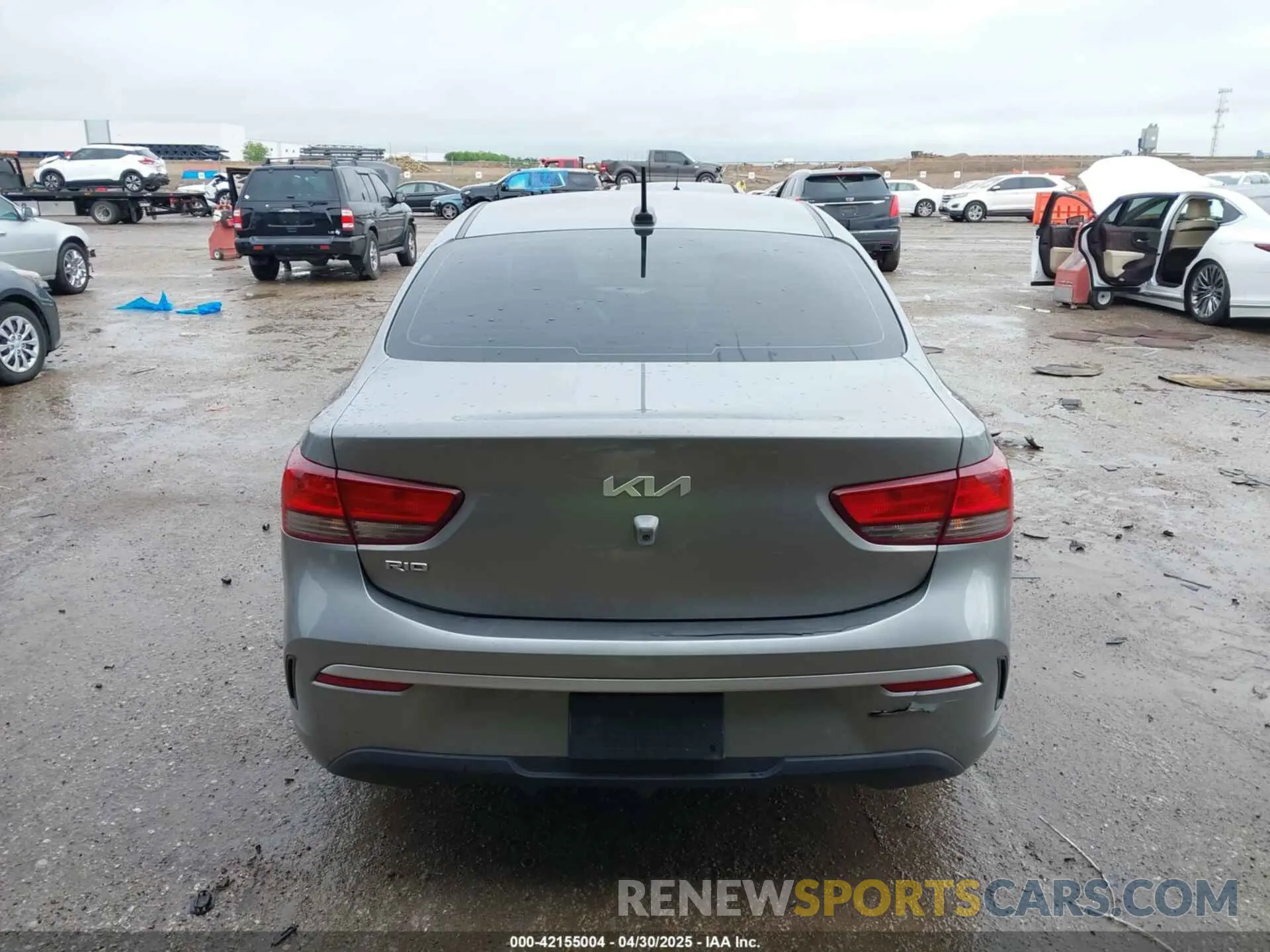 16 Photograph of a damaged car 3KPA24AD9NE478004 KIA RIO 2022