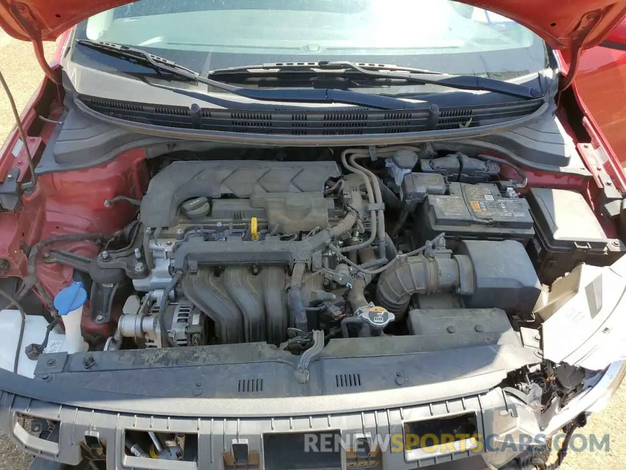 11 Photograph of a damaged car 3KPA24AD9NE478908 KIA RIO 2022