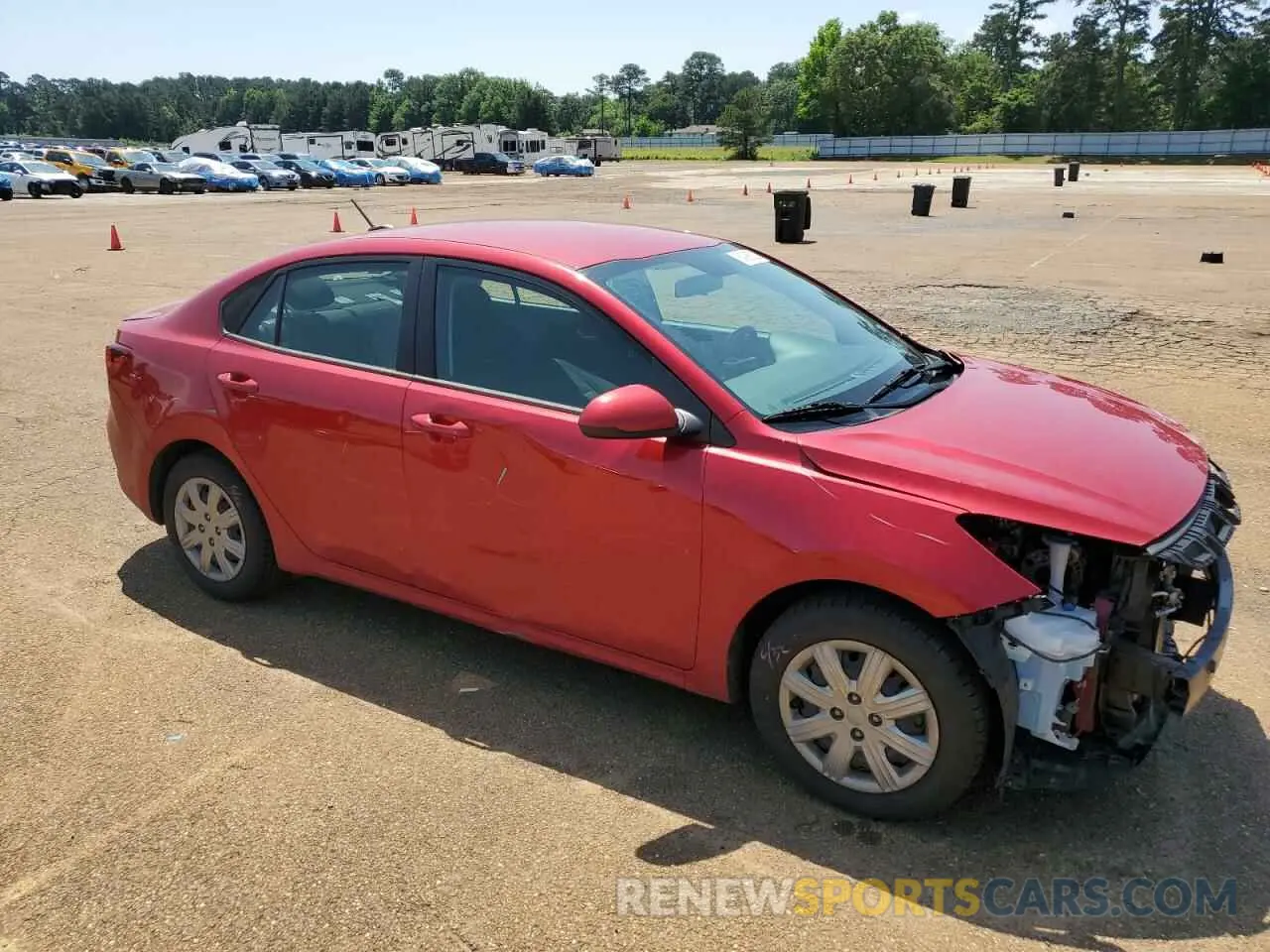 4 Photograph of a damaged car 3KPA24AD9NE478908 KIA RIO 2022