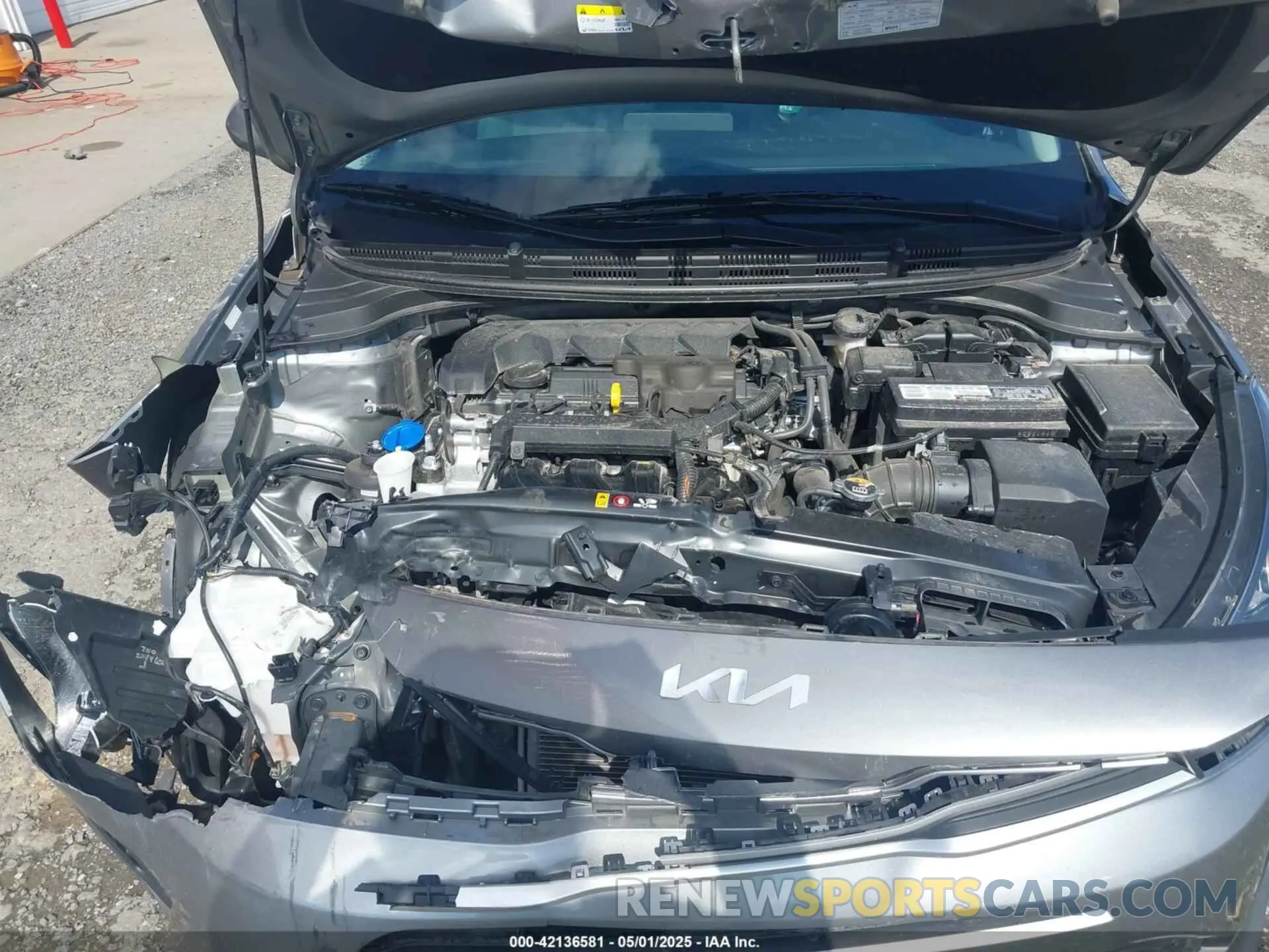 10 Photograph of a damaged car 3KPA24AD9NE488029 KIA RIO 2022