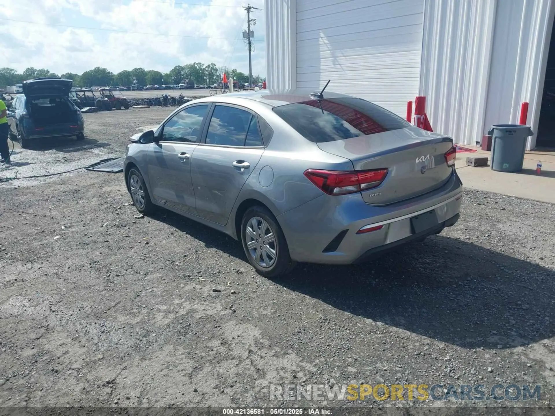 3 Photograph of a damaged car 3KPA24AD9NE488029 KIA RIO 2022