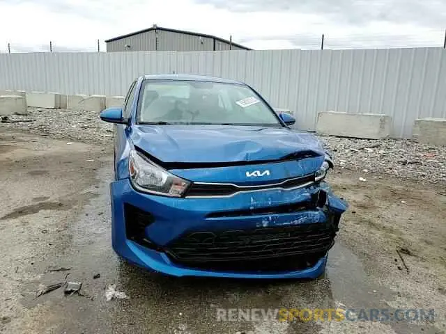14 Photograph of a damaged car 3KPA24AD9NE491397 KIA RIO 2022