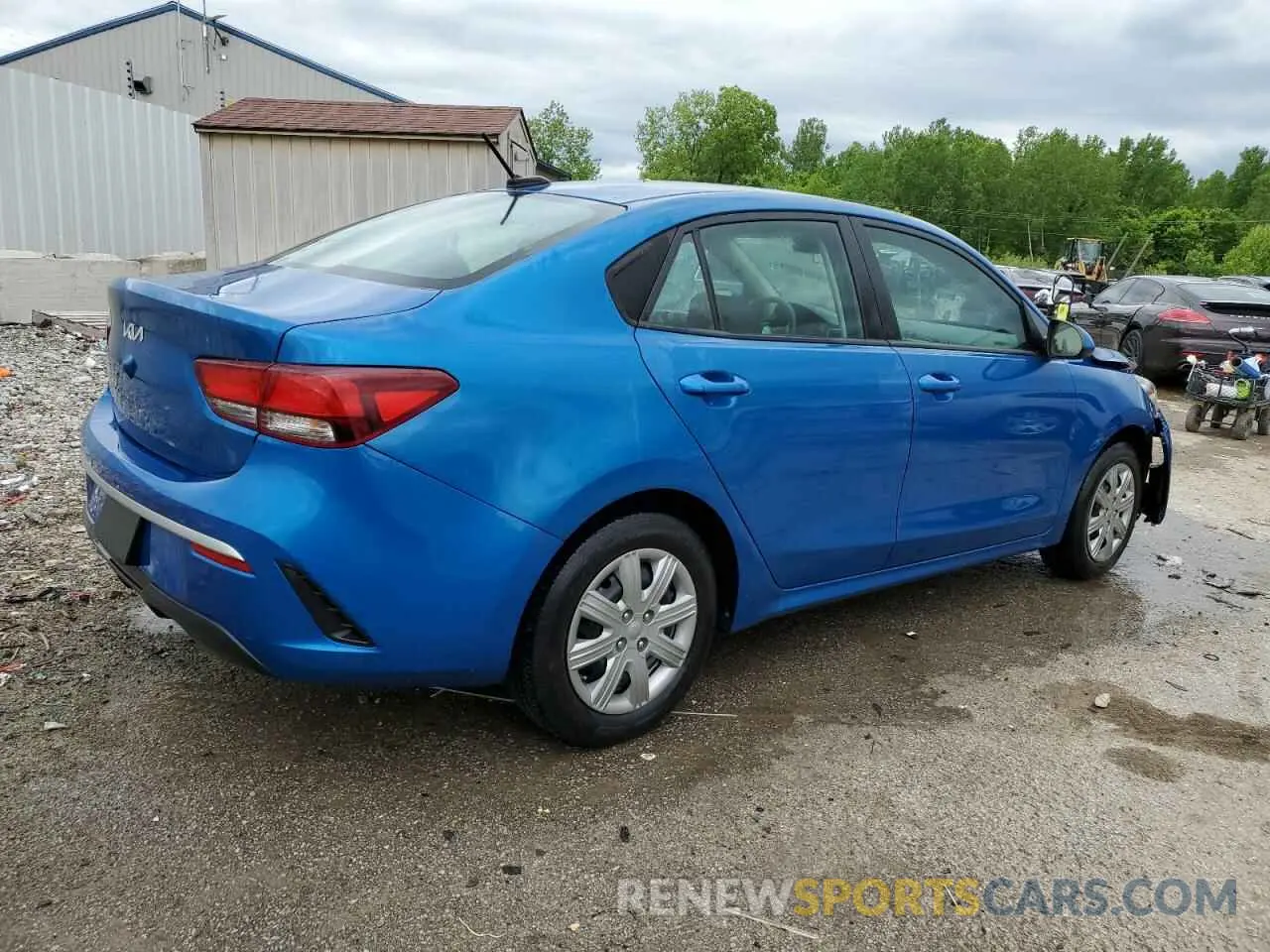3 Photograph of a damaged car 3KPA24AD9NE491397 KIA RIO 2022