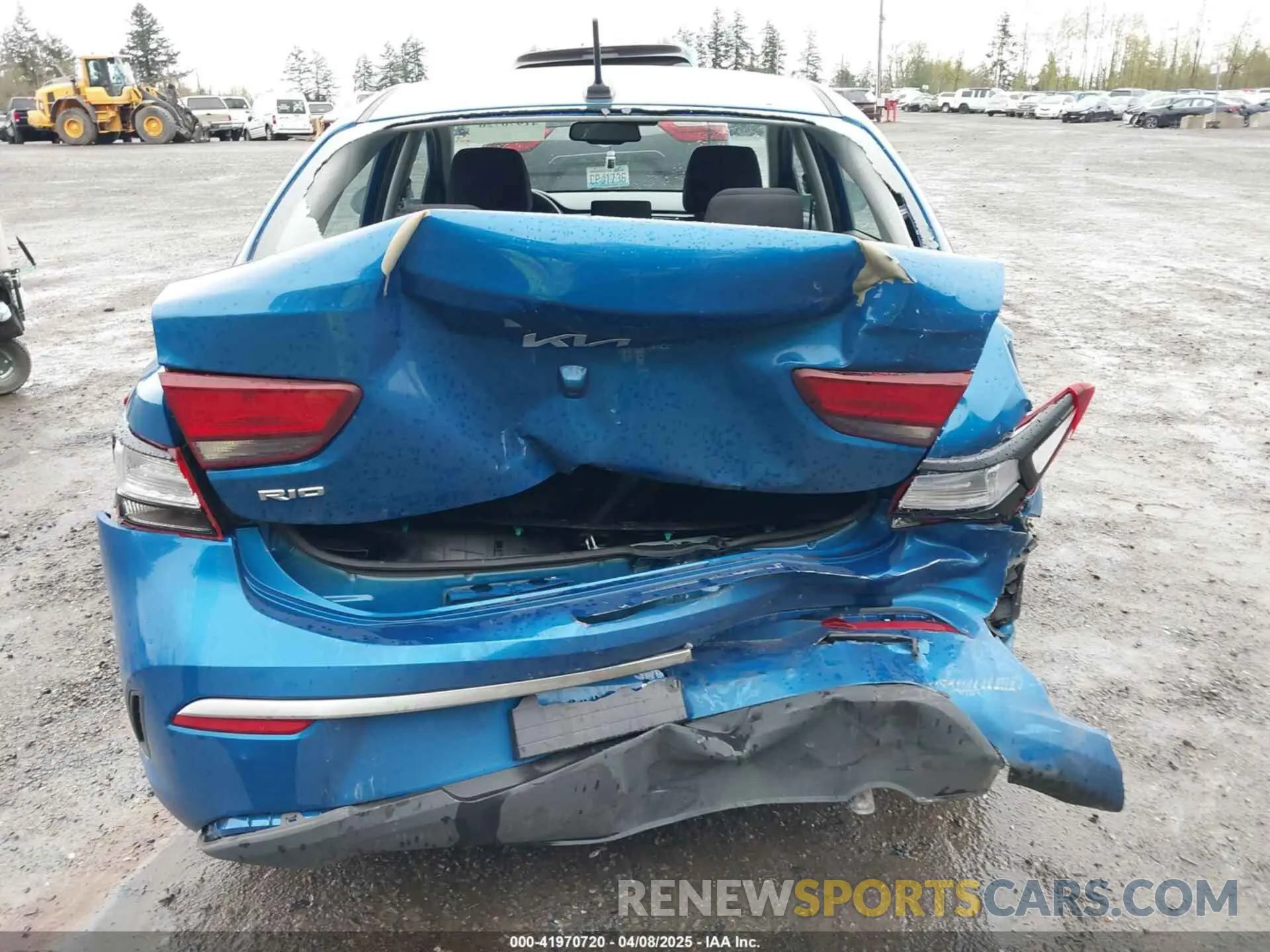 17 Photograph of a damaged car 3KPA24AD9NE508022 KIA RIO 2022