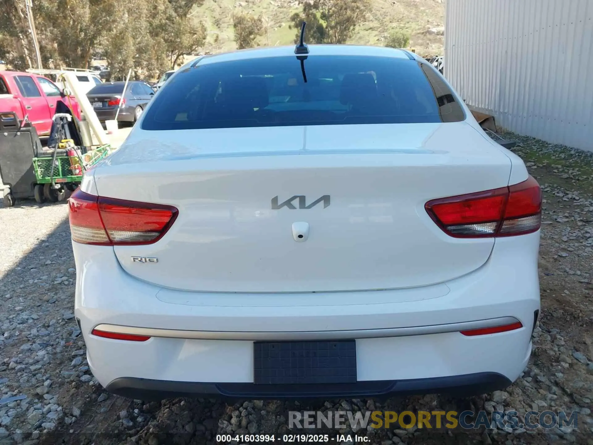 16 Photograph of a damaged car 3KPA24ADXNE445285 KIA RIO 2022